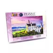 Jogo Quebra Cabeça Paisagem Castelo Alemanha 1000 Pçs Puzzle