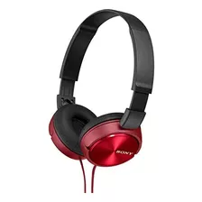 Auriculares Plegables Sony Mdr-zx310 R - Rojo Metalizado