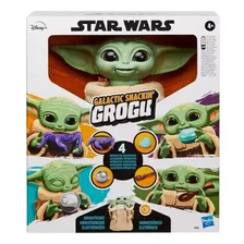 Grogu Snackin' Star Wars Galactic Eletrônico - Hasbro F2849