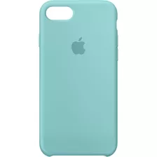 Capa Para iPhone 7 / 8 Em Silicone Azul Claro - Apple