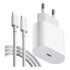 Cabo Fonte Compatível iPhone SE X Xr 11 12 13 14 Usb-c 20w