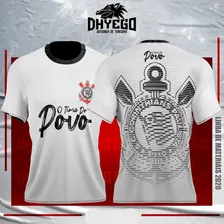 Vetor Camisa De Torcedor Futebol Corinthians Timão
