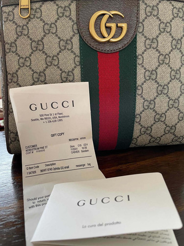 Ophidia Gg Messenger Bag Mariconera Gucci Original en venta en Iztapalapa  Distrito Federal por sólo $ 14,000.00 - Ocompra.com Mexico