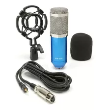 Microfono Profesional Youtube Set Estudio Video Juegos Bm800 Azul