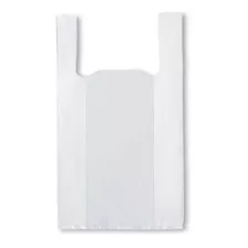 Bolsa Camiseta 50x60 Blanca Reforzada Paq X 80 U Oferta