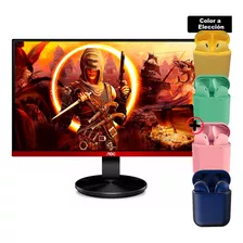 Monitor Gamer Aoc G2790vx Lcd Tft 27 Negro Y Rojo + Auricula