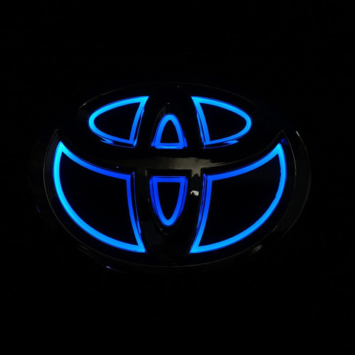 Emblema Rejilla Delantera Toyota Hilux 2005 A 2015 Luces Led Foto 2