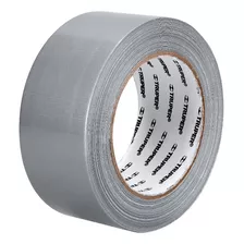 Cinta Extra Fuerte Ductos 48mm X 30mts Alta Temperatura 60°c Color Gris Liso