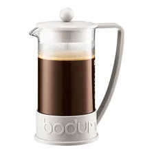 Cafetera Portátil Bodum Brazil 10938 10938-143b Blanca Prensa Francesa