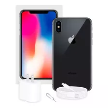  iPhone X 64 Gb Gris Espacial Liberado De Fabrica Caja Original Cargador Original