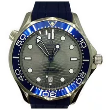 Reloj Seamaster Color Titanio-azul Con Estuche 13242261