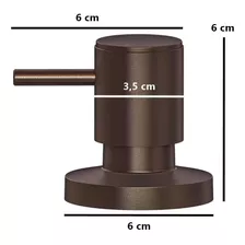 Acabamento Registro 1/2 Ou 3/4 Corten 100% Metal - C90