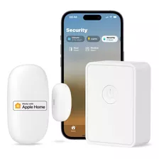 Smart Wifi Door & Window Sensor Kit, Support Apple Homekit, 