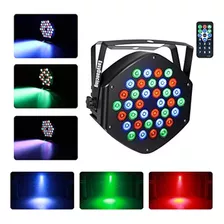 Etapa De Iluminación Par Light 36x1w Led Rgb 7 Canales Con C