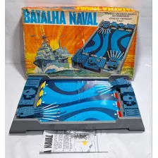 Antigo Jogo Batalha Naval Glasslite Anos 80 Completo Pç2