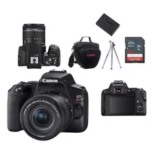 Canon Eos Sl3 18-55+bolsa+tripé+64gb+bateria Lp-e17 Lacrado