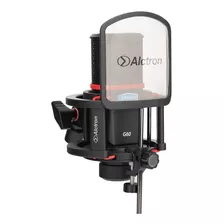 Microfone Condensador Alctron G60 Estúdio C/ Shock Mount Cor Preto