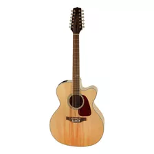 Guitarra Acústica Takamine Gj72ce-12 Para Diestros Natural Brillante