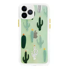 Carcasa Para iPhone 7 8 Se 11 12 Pro Max Diseño Cactus