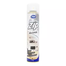 Álcool Spray Para Limpeza Duradoura Multiuso Zip Clean 400ml