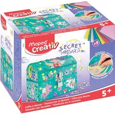 Kit Creativo Mosaicos Maped - Joyero Secreto Color Verde