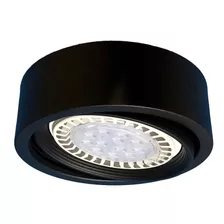 Lámpara Spot Semi Embutido 12w Ar111 Gu10 Led Circular Móvil