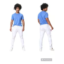 Calça Masculina Branca Sarja Enfermagem