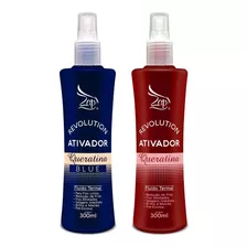 Combo Zap - Ativador Queratina 300ml + Ativador Queratina Blue 300ml