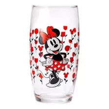 Copo De Vidro Disney 300ml Minnie Ou Mickey Flor - Avon