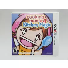 Capa Cooking Mama 4 Original Para Nintendo 3ds