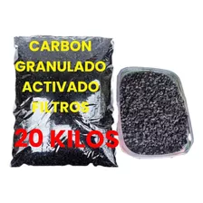 Carbon Activado Granulado Para Filtros Peseras 20 Kilos