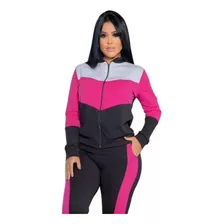 Roupas De Frio Feminina Inverno Conjunto Malha Crepe Premium