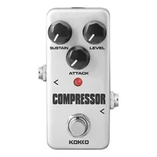 Kokko Pedal De Guitarra Compresor, Mini Procesador De Efect.