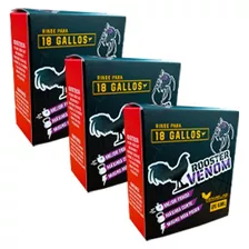 Rooster Venom Punteador En Gotas Para Gallos 3 Pack