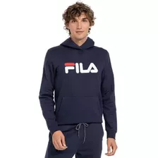 Poleron Fila Letter Hombre Navy