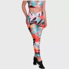 Calça Legging Poliana Com Cós Alto