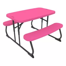 Mesa Plegable Picnic Lifetime Para Niños Varios Colores