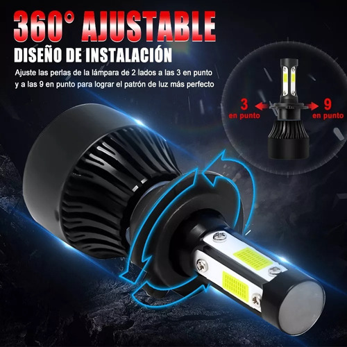 Led Luz Baja 10000lm H7 6000k Kia Forte Ao 2017 Foto 3