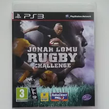 Jonah Lomu Rugby Challenge Ps3 Mídia Física Perfeito