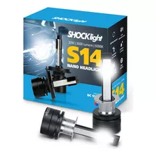 Lâmpada Super Led Farol S14 Headlight Nano Shocklight