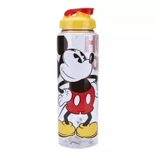 Recipiente Vaso Para Bebidas Disney Mickey Rojo 900ml