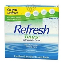 Refresh Tears Gotas Lubricantes Para Ojos, Gotas De Humedad 