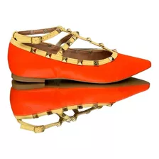 Sapatilha Spike Rockstud Orange