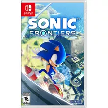 Jogo Nintendo Switch Sonic Frontiers Midia Fisica