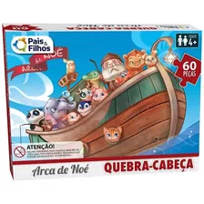 Quebra- Cabeça Arca De Noé 60 Peças Pais & Filhos - 2857 