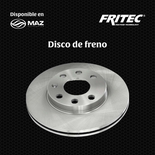 Disco De Freno Delantero Ford Ranger Xl 2010-2011 L4 2.3 Fr Foto 2