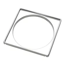 Porta Grelha | Ralo Quadrada Inox 304 Blukit 100mm 