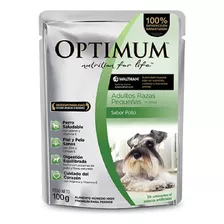 Optimum Pouch Para Perro Adulto Pequeño En Caja X 12 U