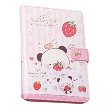 Libreta Kawai Panda Fresa