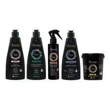 Kit Arvensis Shampoo Cond. Ativ. Ondulados Mascara 2x1 Spray